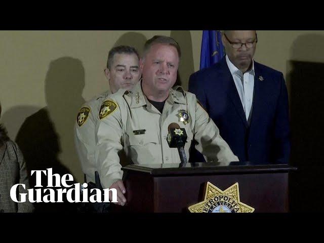 Vegas police chief gives statement following Tesla truck explosion