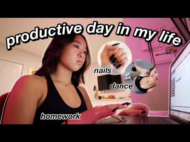 PRODUCTIVE DAY IN MY LIFE *on the weekend* | Nicole Laeno