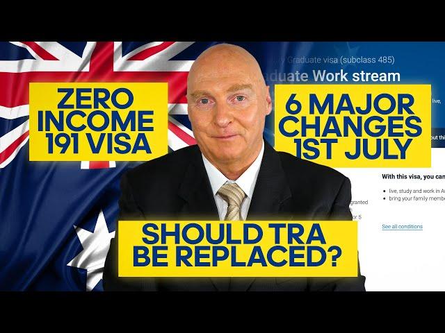 Australian Immigration News: 24th June 23. 191 visa Zero Income Requirement +1st of Juy Changes +..