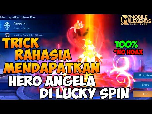 TUTORIAL CARA MENDAPATKAN HERO ANGELA DI LUCKY SPIN 2021 - MOBILE LEGENDS