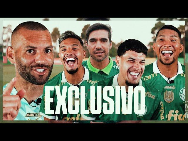 O ACESSO TOTAL AOS JOGADORES QUE SÓ A TV PALMEIRAS TEM