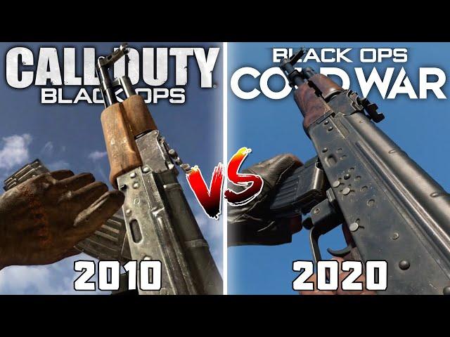 Call of Duty Black Ops vs Black Ops Cold War - Direct Comparison