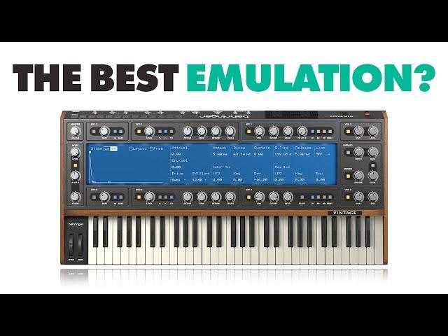 the best FREE ANALOG SYNTH emulation? - Behringer Vintage