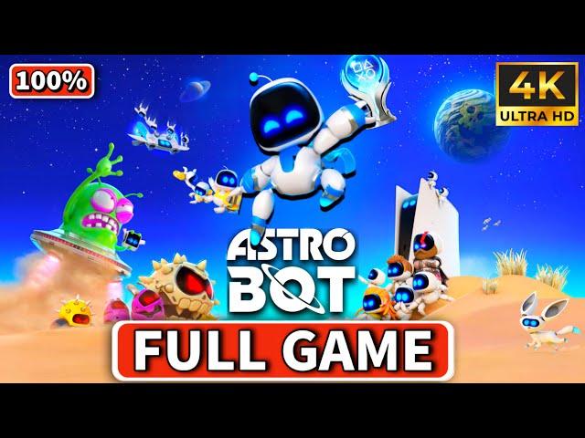 ASTRO BOT (PS5) GOTY 2024 - Full Game | 100% Platinum Walkthrough - No Commentary (PS5 4k)