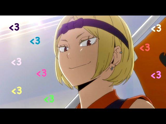 simping over saeko nee-san for almost 2 minutes straight (haikyuu s4 ep 14)