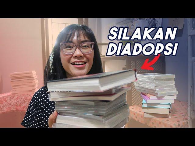 Lepas Koleksi Buku & Komik Yang Udah Dibaca | Book Unhaul 2024