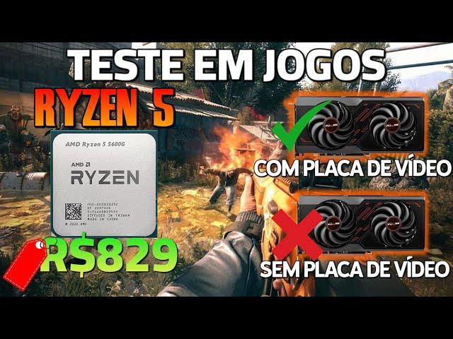 Amd Ryzen 5 5600g - Gaming Test - Vega 7 - Rx 7600 8gb - 16gb Ram