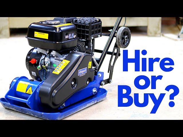 The Best Value Wacker Plate Available - Scheppach HP1100s Plate Compactor Review