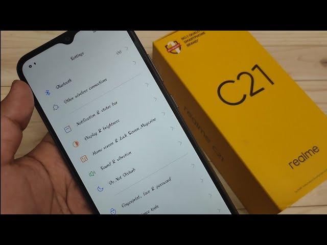 Realme C21 | How To Change Font Style [without Root] in Realme C21