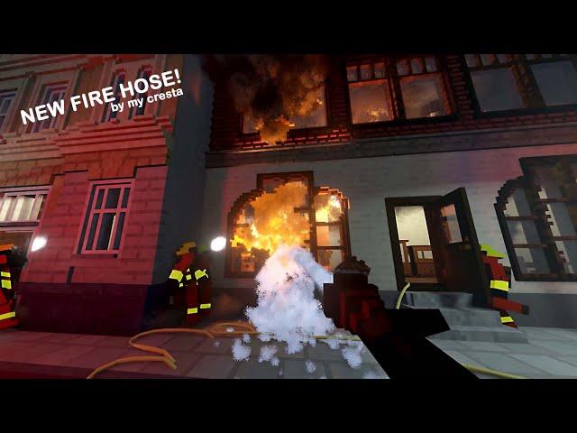 New Fire Hose Mod! INFERNO Firefighting Simulator | Teardown MODS | RTX 3090