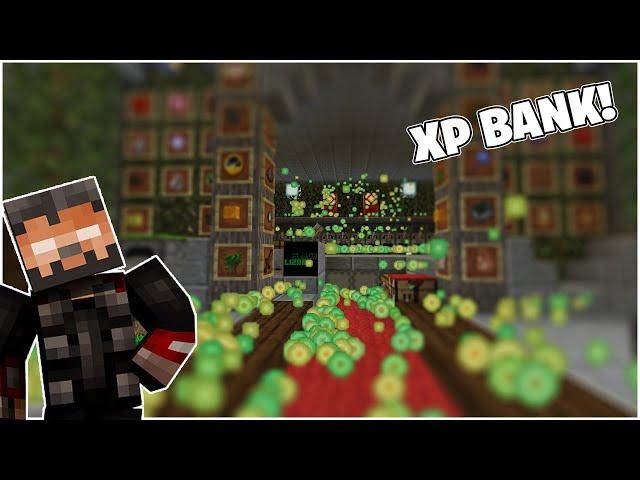 Building the ULTIMATE XP Bank on Slackville, Minecraft Bedrock