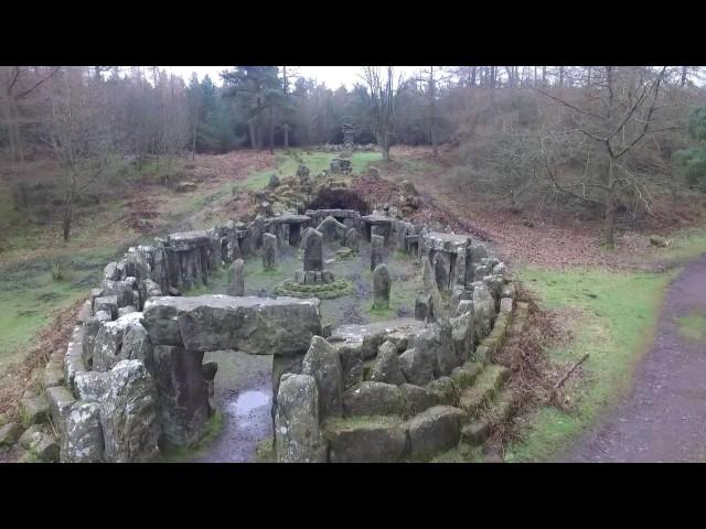 Druids Temple - Masham, North Yorkshire Drone