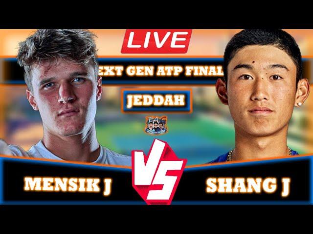 LIVE: Michelsen A vs Shang J • Next Gen ATP Finals Jeddah 2024 #NextGenATP #Michelsen #Shang #tenn