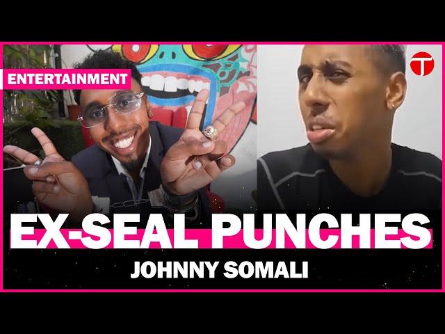 Ex-Navy SEAL Confronts Johnny Somali | Viral Showdown Caught on Camera!