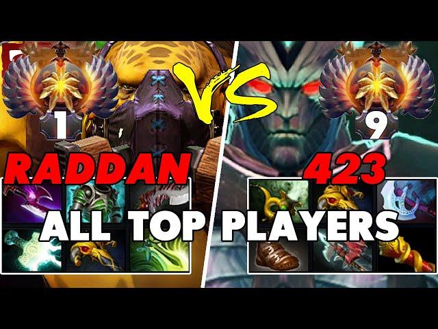 RADDAN (ALCHEMIST) Carry vs 423 (TERRORBLADE) Off - Crazy Battle Of Top Dota 2 Players - Z Dota 2