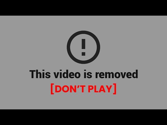 [This video is removed]