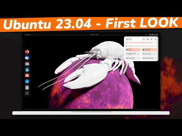 Ubuntu 23.04 (Lunar Lobster) First LOOK || Ubuntu 23.04 Top NEW Features