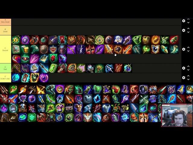 Smite: Season 11.7 Item Tierlist (From a GrandMaster)