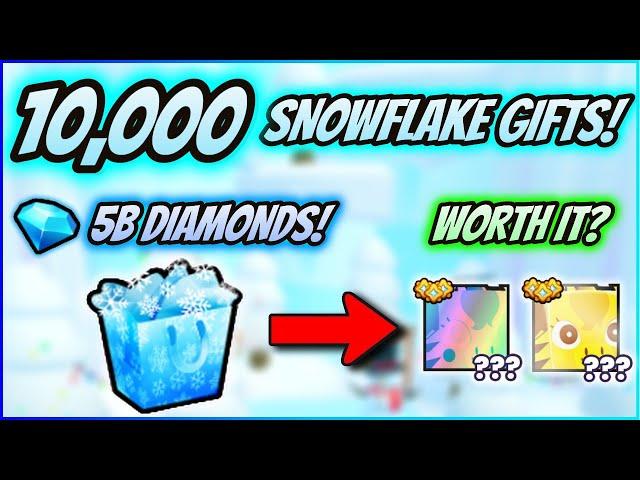 *PET SIM 99* OPENING 10,000 SNOWFLAKE GIFTS! 5B IN VALUE! & SPECIAL 50+ HUGE PET GIVEAWAY!