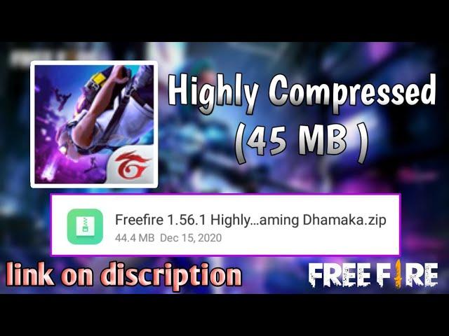 free fire highly Compressed (45 MB ) | direct like | Google drive | latest version | free fire