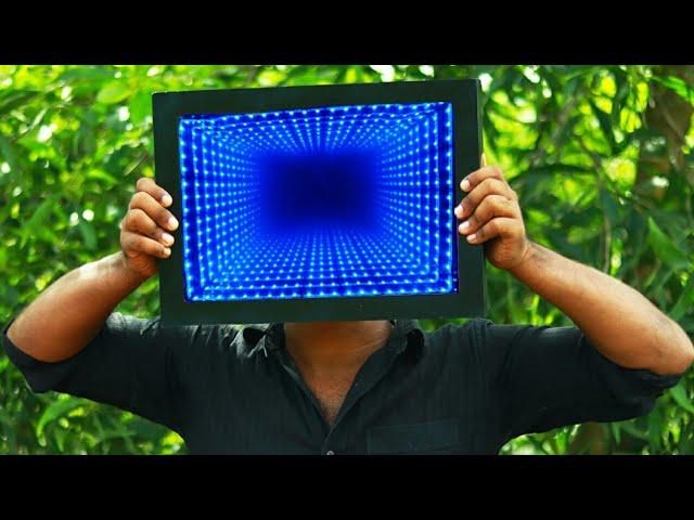 How to Make a Modern LED Infinity Illusion Mirror