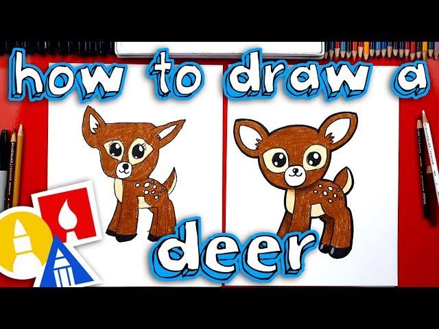 How To Draw A Baby Deer