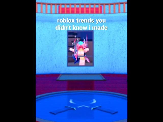 my most known roblox trends