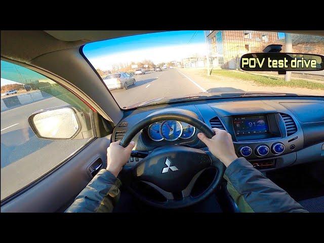 2010 Mitsubishi L200 (2.5D 136hp)  pov test drive