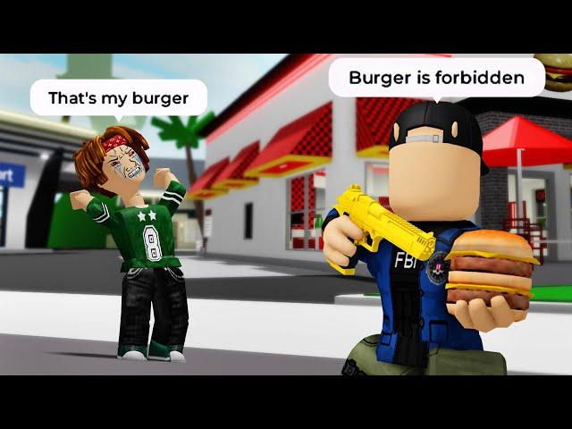 NO BURGER   (ROBLOX Brookhaven RP - FUNNY MOMENTS)