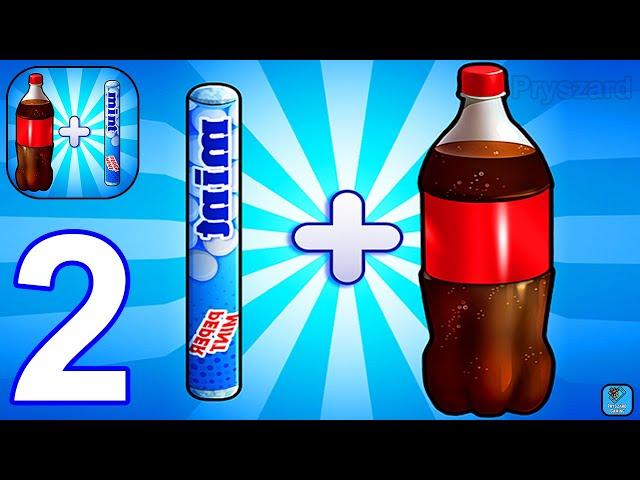 Drop and Explode: Soda Geyser Coca Cola & Mentos - Gameplay Walkthrough Part 2 Levels 5-7 (Android)