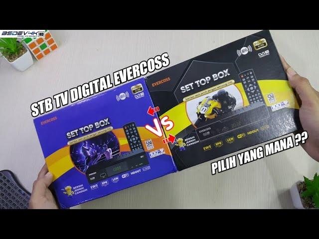 STB TV DIGITAL EVERCOSS - Versi Pro Pentabox Atau Max Megabox !