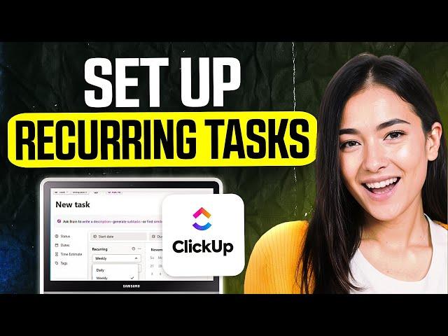 How To Set Up Recurring Tasks in ClickUp (2025) | Easy Guide