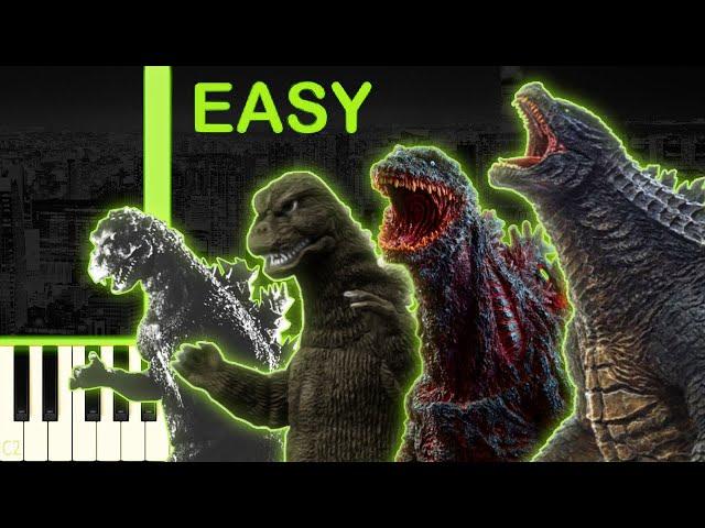 THE EVOLUTION OF GODZILLA MOVIES ON PIANO (1954-2022)