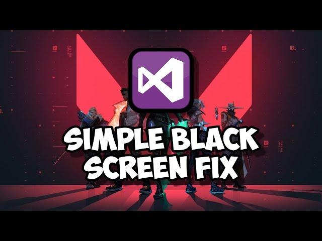 How to Fix Black Screen When Opening up Valorant