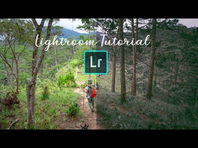 Hiking photo - lightroom editing presets download