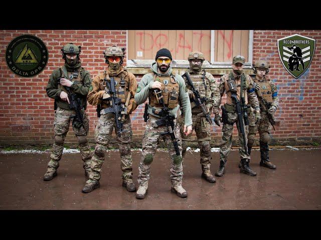 Airsoft Team with Former SOF Operator at The Chambers
