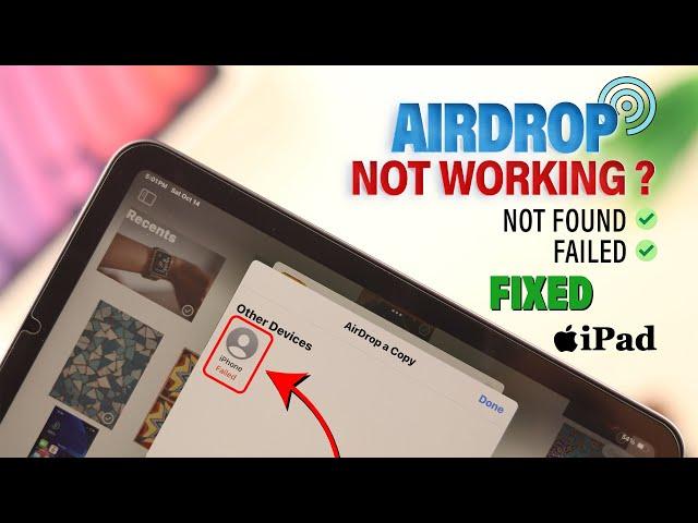 Airdrop Not Working on iPad Mini 6! Here's The Fix