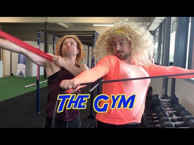 The gym - 2 Johnnies (sketch)