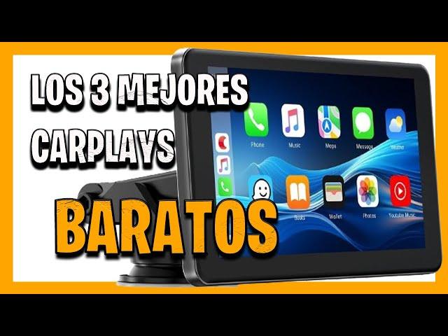 Mejores carplays calidad precio en 2024!  ¿Qué pantalla para coche barata comprar en Amazon?