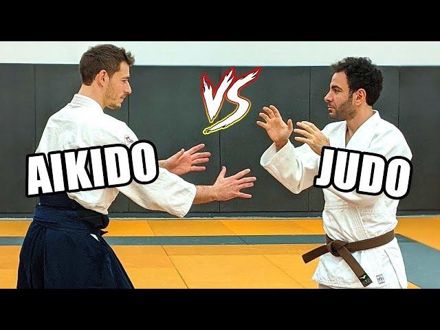 Aikido vs Judo - Real Sparring