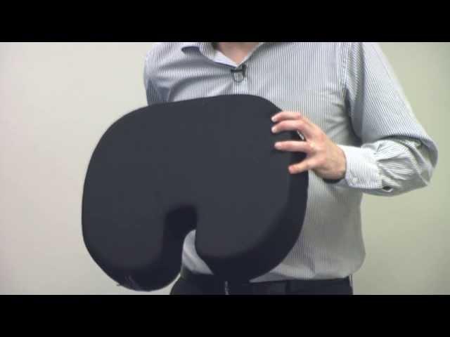 How to Correctly Use the Original McKenzie Coccyx Cushion - Relieve Tailbone Pain