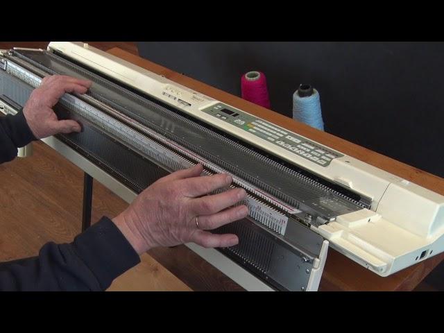 Установка вязальной машины Brother. Brother Knitting Machine Installation