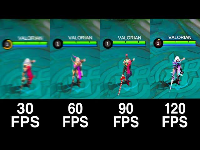 FPS CAN CHANGE THE GAME | MOBILE LEGENDS REFRESH RATE COMPARISON