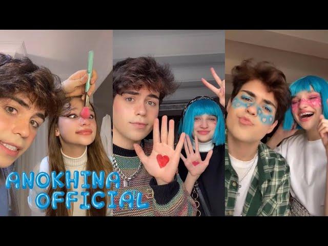 TikTok anokhinalz with Benji Krol || MOST VIEWED AND LIKED TIKTOK 2021 