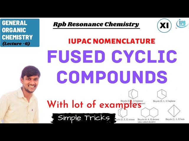 Fused bicyclic compounds nomenclature l Iupac Nomenclature l Fused rings iupac naming