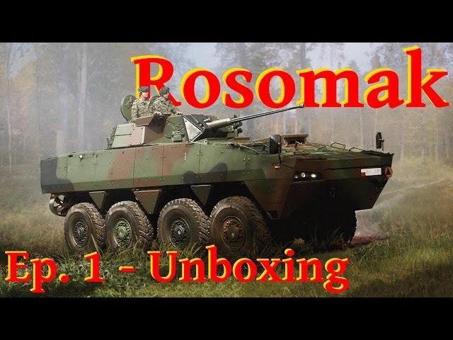 Model Rosomak APC  - 1/35 IBG - Unboxing