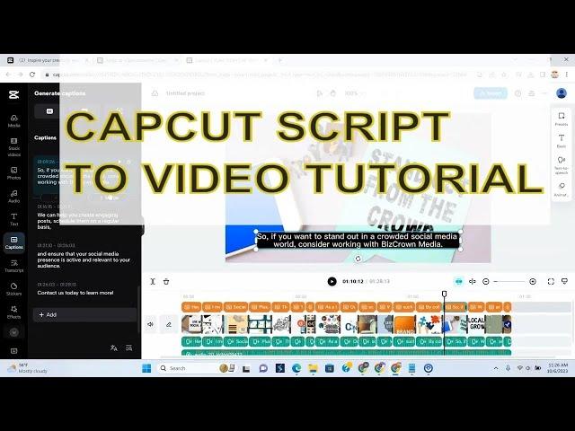Capcut Script to Video AI Guide - Convert Capcut Text to Video AI - Tutorial
