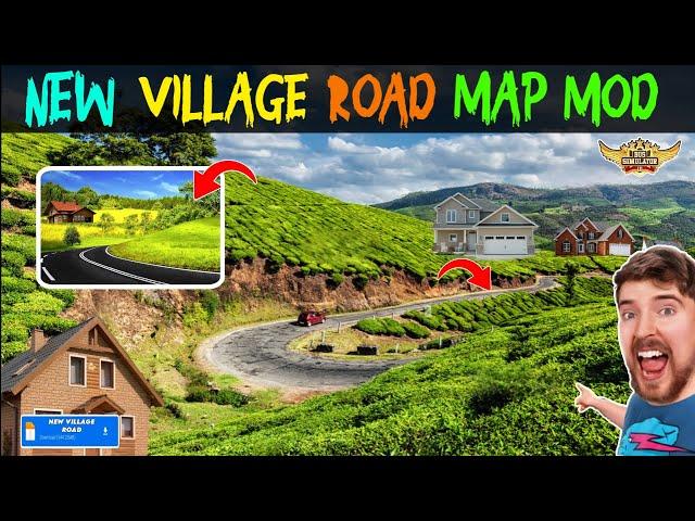 Map Mod Bussid 4.2 - New Village Road Map Mod For Bus Simulator Indonesia | Bussid Map Mod | Bussid