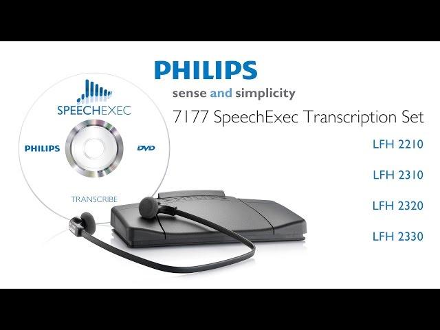 Unpacking Philips 7177 SpeechExec Transcription Set