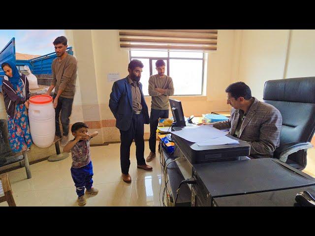 Amir and Hasan's Journey to the Municipality for Building Permit | Ajav's Wheat Adventure